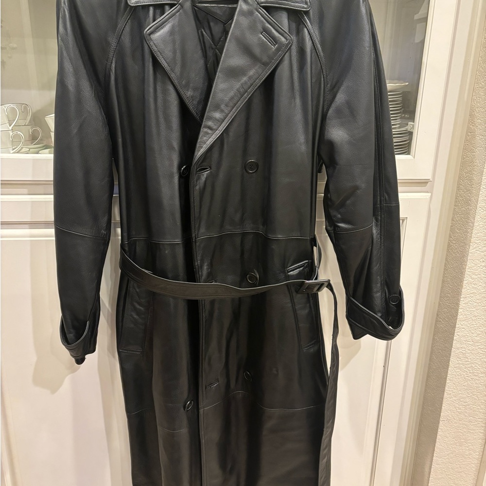 Bostonian Men’s Leather Jacket Size Small